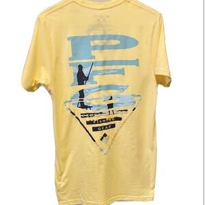 COLUMBIA PFG NWT T Shirt Fishing Logo Sz Small